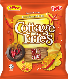 Cottage Fries Hot and spicy 60g