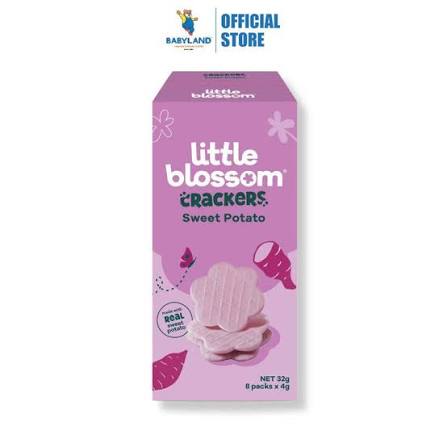 Little Blossom Crackers Sweet Potato 32g