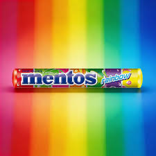 Mentos rainbow