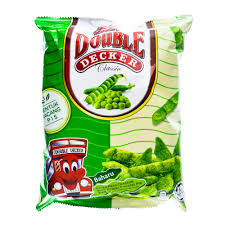 Double Decker Green Peas Cracker 80g