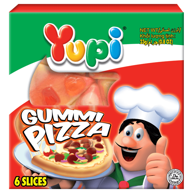 Yupi pizza gummy