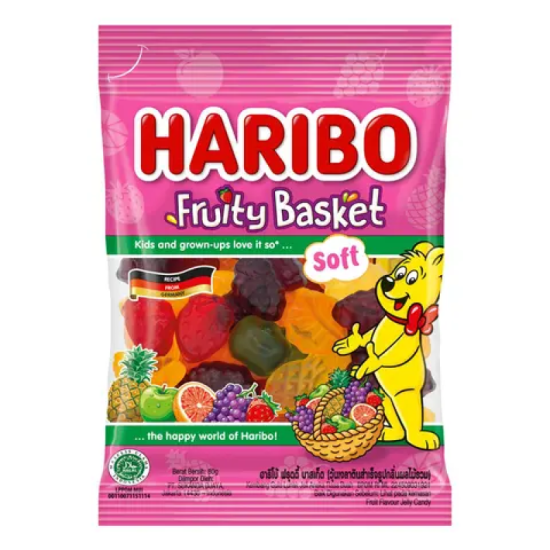 Haribo Fruity Basket 80g